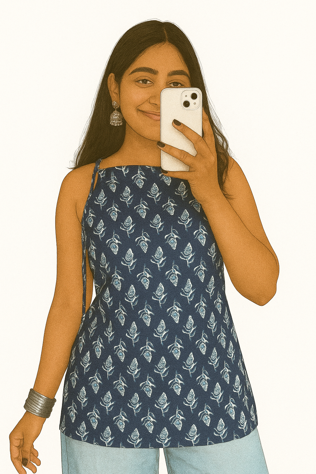 Spaghetti short kurti