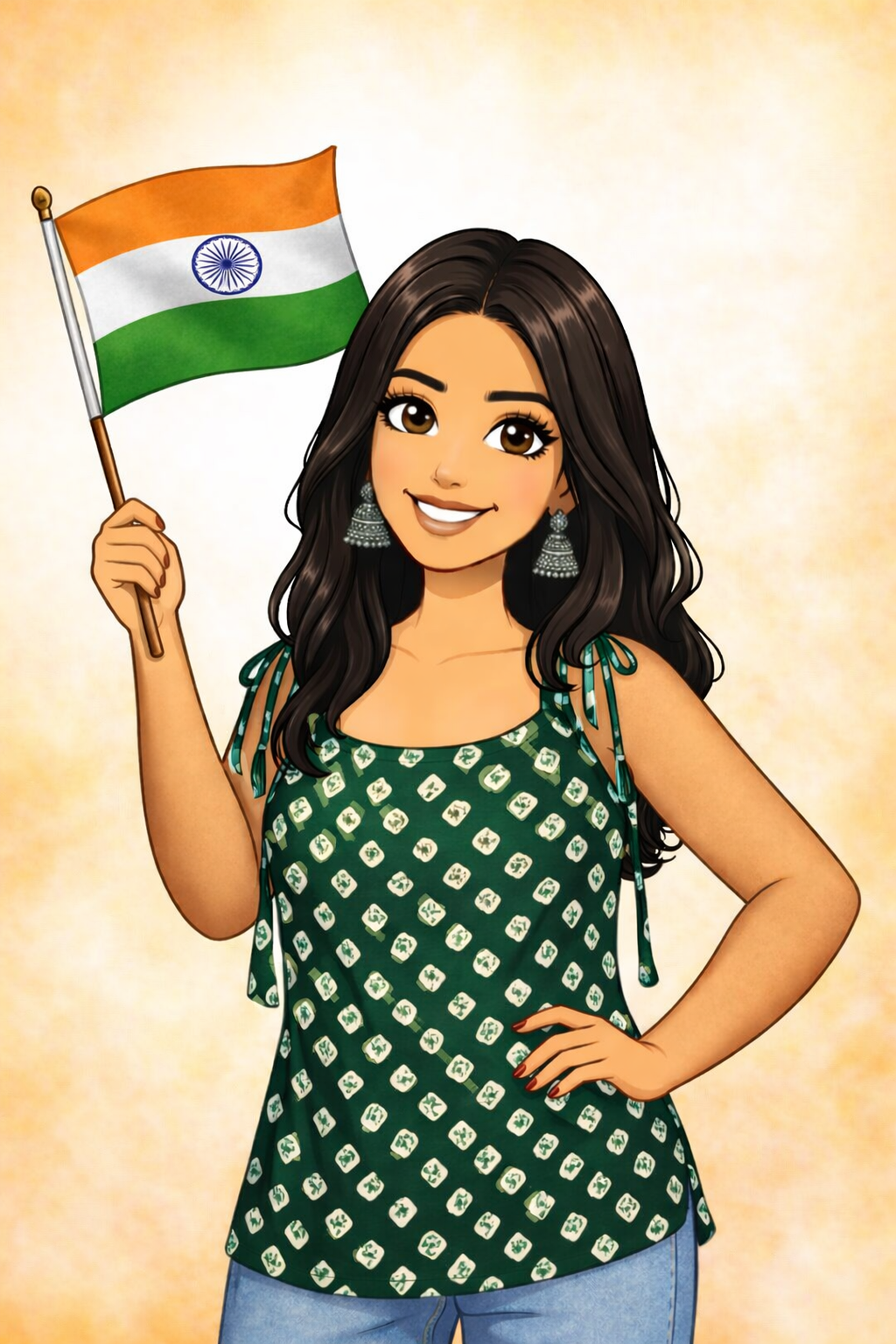 Spaghetti short kurti