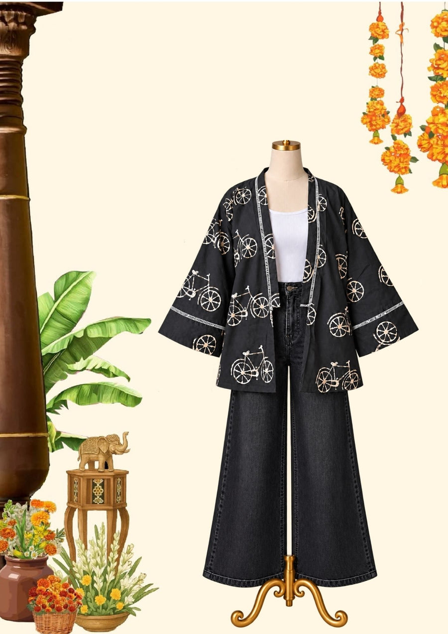 Oversized shrug