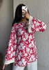 Rose bell sleeves short kurti