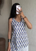 Lotus backless short kurti