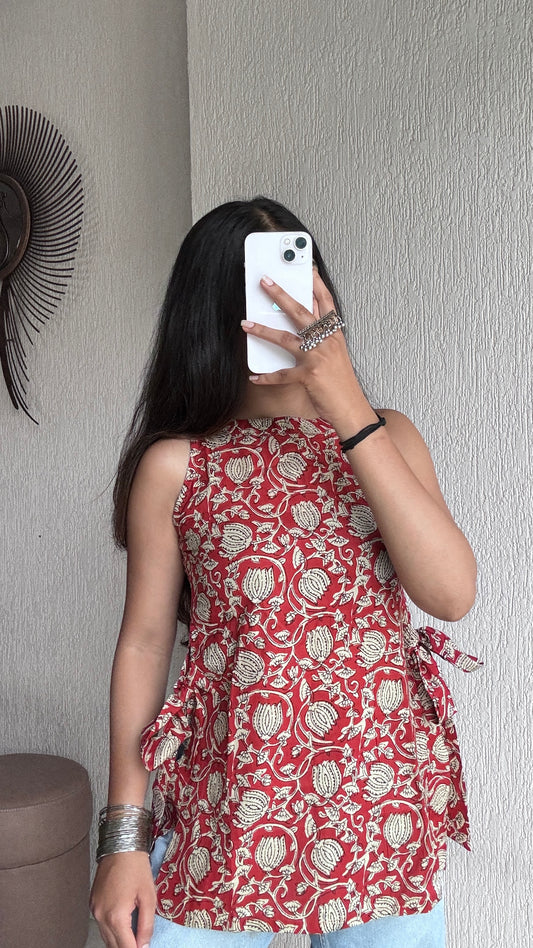 Lalpatra halterncek short kurti