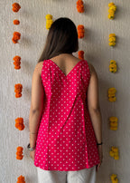 Rani Diamond cotton short kurti