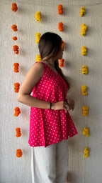 Rani Diamond cotton short kurti