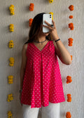 Rani Diamond cotton short kurti