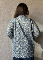 Shrug Floral oversized cotton