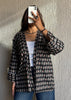 Black oversized shrug
