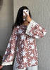 Chocolate bellsleeves cotton short kurti