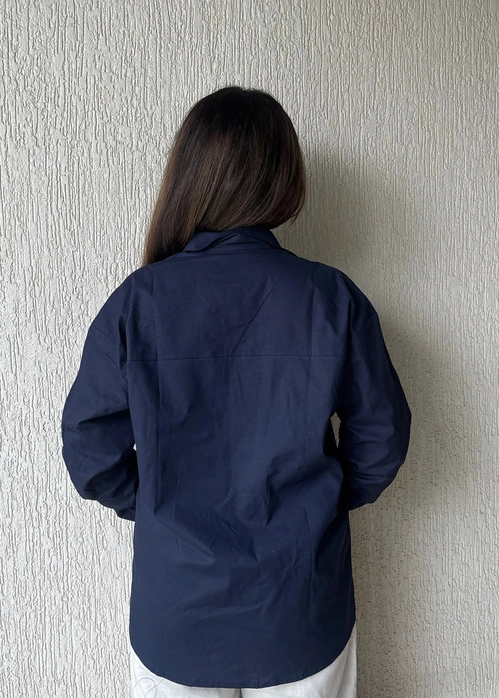 Navyblue oversized shirt