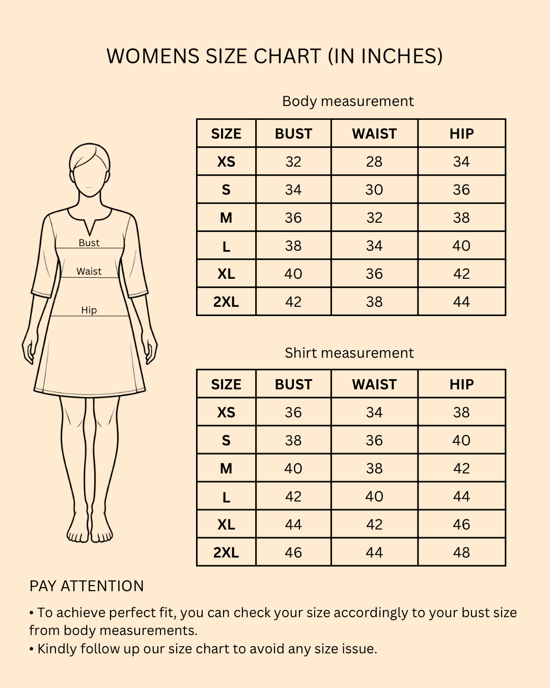 Size chart for Mint green geometric shirt